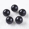 Natural Black Onyx Beads G-K275-13-10mm-2