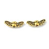 Tibetan Style Alloy Fairy Wing Beads TIBEB-6007-AG-FF-2