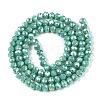 Electroplate Glass Beads Strands EGLA-A044-P3mm-B31-3