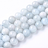 Natural Aquamarine Beads Strands G-F641-02-A-3