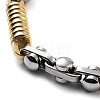 Vacuum Plating 304 Stainless Steel Link Chain Bracelet BJEW-Z023-01B-2