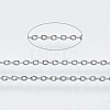 Tarnish Resistant 304 Stainless Steel Chains CHS-S001-12B-P-2