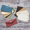 Vintage Retro Gold Foil Western Style Paper Envelope and Paper Set DIY-TA0003-04-7