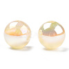 ABS Plastic Imitation Pearl Beads PACR-N013-01B-04-3