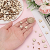 1000Pcs Undyed Natural Wood Beads WOOD-SC0002-34-3