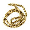 Electroplated Synthetic Non-Magnetic Hematite Beads Strands G-H020-M01-02-2