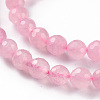 Natural Rose Quartz Beads Strands G-S362-106D-3