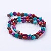 Synthetic Turquoise Beads Strands G-P347-05-2