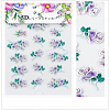 5D Flower/Leaf Watermark Slider Art Stickers MRMJ-S008-084H-2