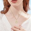 20Pcs 10 Styles Alloy Pave Clear Cubic Zirconia Pendants FIND-FS0005-18-6