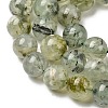 Natural Prehnite Beads Strands LS-G-G457-8mm-03-6