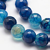 Natural Agate Bead Strands X-G-K166-07F-10mm-03-3
