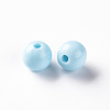 Opaque Acrylic Beads X-MACR-S370-C10mm-A07-2