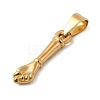 304 Stainless Steel Pendants STAS-B167-04G-2