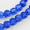 Transparent Glass Bead Strands GLAA-G013-4mm-26-3