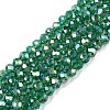 Electroplate Glass Beads Strands LS-EGLA-A044-T3mm-B18-1