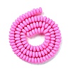 Handmade Polymer Clay Beads Strands X-CLAY-N008-008-10-4