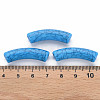 Opaque Crackle Acrylic Beads MACR-S372-002N-003-4