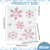 Snowflake Pattern Hotfix Rhinestones DIY-WH0430-205C-2