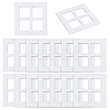 Mini Wood Dollhouse Window Furniture Accessories AJEW-WH0567-99-1