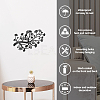 Iron Wall Art Decorations HJEW-WH0067-375-5