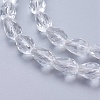 Glass Beads Strands X-GLAA-R024-11x8mm-12-3