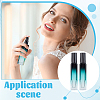 14Pcs Rectangle Gradient Glass Spray Bottle AJEW-GO0005-86-6
