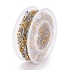 304 Stainless Steel Round Ring Link Chains CHS-M003-07-4