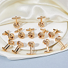 6 Pairs Alloy Cufflinks FIND-FH0017-36G-4