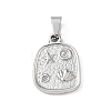 304 Stainless Steel Pendants SA-CBA34D4-03B-P-1