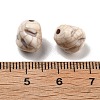 Crackle Opaque Acrylic Beads OACR-Z026-08-3