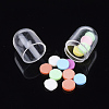 Openable Transparent Plastic Capsule Container KY-S159-03G-3