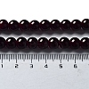 Imitation Jade Glass Beads Strands X-DGLA-S076-8mm-39-3