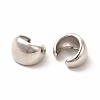 Rack Plating Brass Cuff Earrings for Women EJEW-H091-17P-2