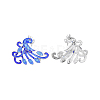 Chinese Style Alloy Enamel Chandelier Components Links X-ENAM-E329-09A-S-3