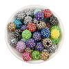 AB-Color Resin Rhinestone Beads RESI-S315-14x16-M-5