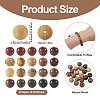 200Pcs 20 Styles Wood Beads WOOD-TA0001-79-10