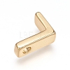 Brass Charms X-ZIRC-I037-01L-G-2