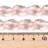 Transparent Glass Beads Strands EGLA-N013-T10mm-D22-4
