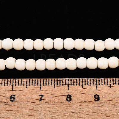 Synthetic Magnesite Beads Strands TURQ-S192-4mm-1-1