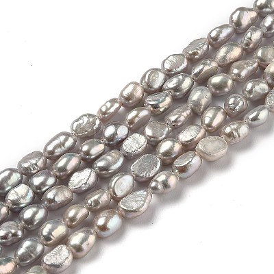 Natural Cultured Freshwater Pearl Beads Strands PEAR-L033-30C-1