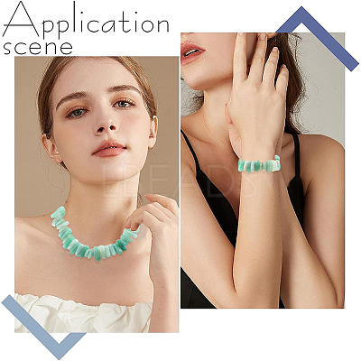 1 Strand Natural Green Aventurine Beads Strands G-BBC0001-22-1