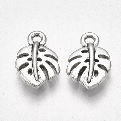 Tibetan Style Alloy Pendants X-TIBE-S316-035AS-RS-1