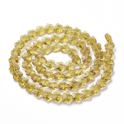 Transparent Glass Beads GLAA-Q066-10mm-C11-1