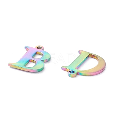 Ion Plating(IP) 304 Stainless Steel Charms STAS-H112-M-1