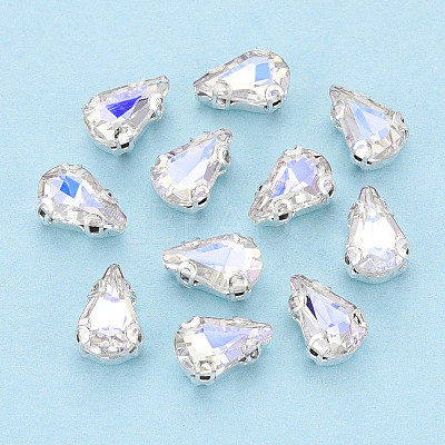 Sew on Rhinestone Montee Beads KK-T071-03A-1