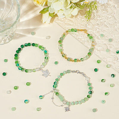 680Pcs 12 Styles Glass Beads CCG-AR0001-07-1