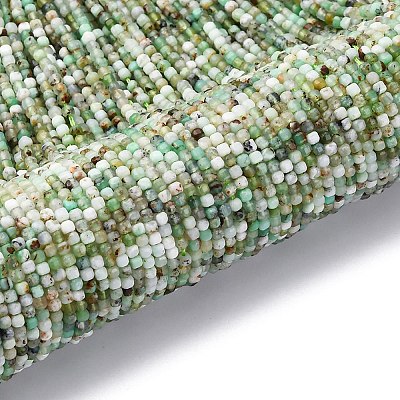Natural Chrysoprase Beads Strands G-RM2025-C15-A-1