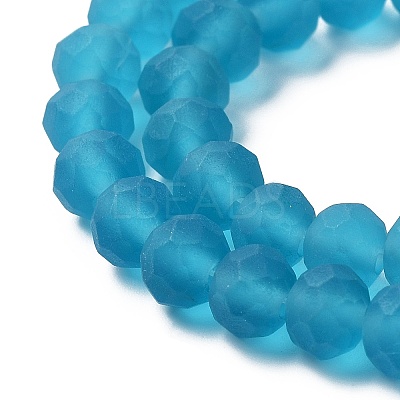 Transparent Glass Beads Strands EGLA-A034-T4mm-MD27-1