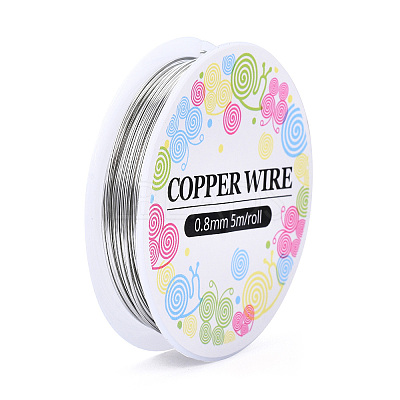 Round Craft Copper Wire X-CW0.8mm006-1